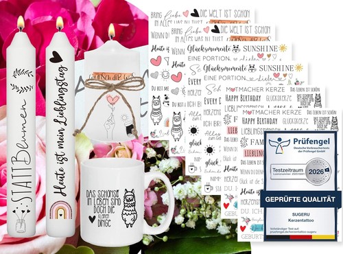 Sugeru pcs kerzentattoo - sugeru,