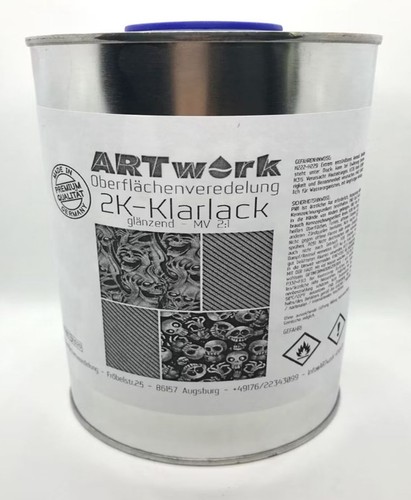 Klarlack glanz set - 2k,